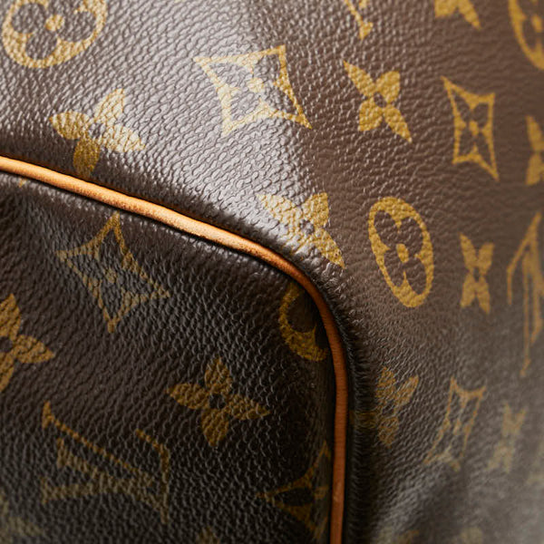 ルイ ヴィトン モノグラム キーポル60 ボストンバッグ M41422 ブラウン PVC レザー レディース LOUIS VUITTON 【中古】