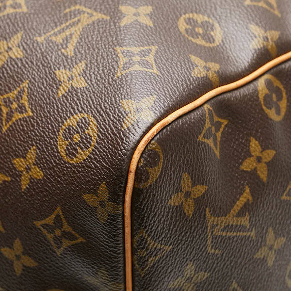 ルイ ヴィトン モノグラム キーポル60 ボストンバッグ M41422 ブラウン PVC レザー レディース LOUIS VUITTON 【中古】