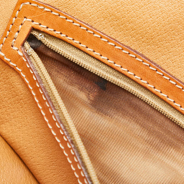 セリーヌ マカダム ハンドバッグ ショルダーバッグ 2WAY ブラウン PVC レザー レディース CELINE 【中古】