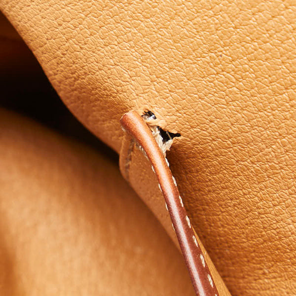 セリーヌ マカダム ハンドバッグ ショルダーバッグ 2WAY ブラウン PVC レザー レディース CELINE 【中古】