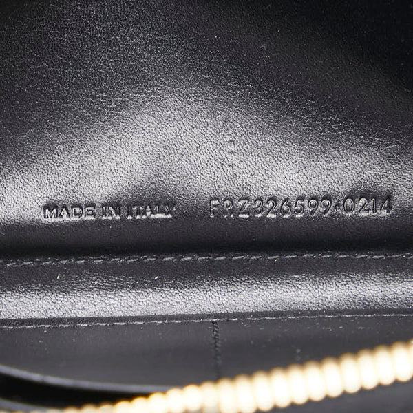 サンローラン ラウンドファスナー 長財布 326599 ブラック レザー レディース SAINT LAURENT 【中古】