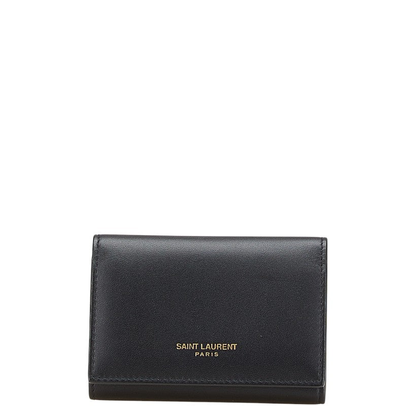 サンローラン 6連 キーケース 360432 ブラック レザー レディース SAINT LAURENT 【中古】