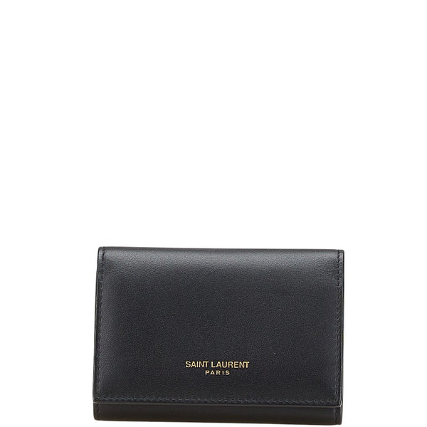サンローラン 6連 キーケース 360432 ブラック レザー レディース SAINT LAURENT 【中古】