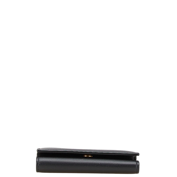 サンローラン 6連 キーケース 360432 ブラック レザー レディース SAINT LAURENT 【中古】