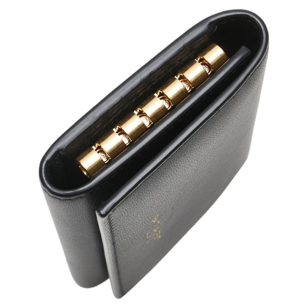 サンローラン 6連 キーケース 360432 ブラック レザー レディース SAINT LAURENT 【中古】