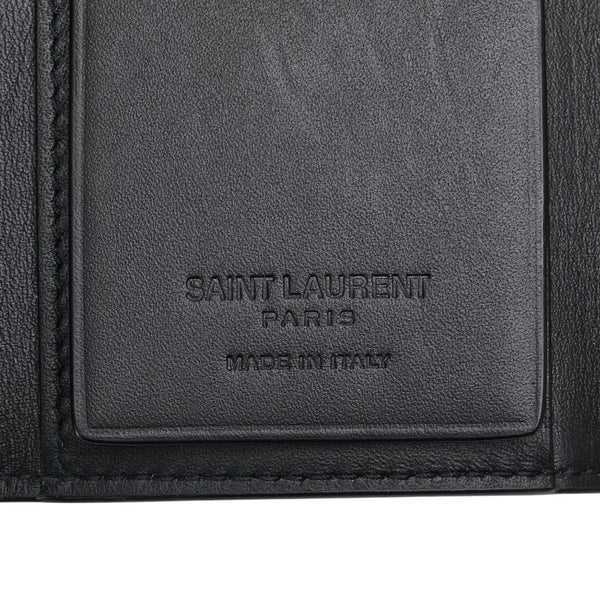 サンローラン 6連 キーケース 360432 ブラック レザー レディース SAINT LAURENT 【中古】
