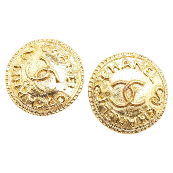 シャネル ココマーク イヤリング ゴールド メッキ レディース CHANEL 【中古】