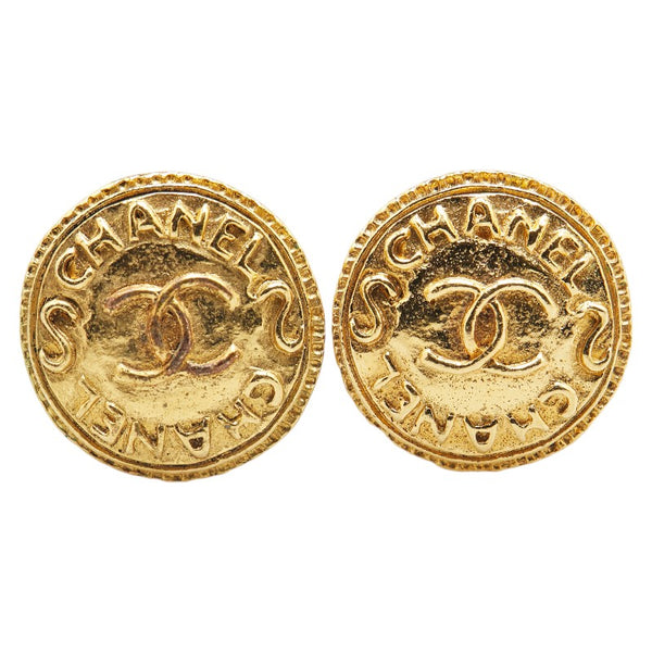 シャネル ココマーク イヤリング ゴールド メッキ レディース CHANEL 【中古】