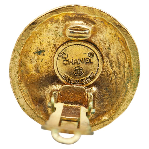 シャネル ココマーク イヤリング ゴールド メッキ レディース CHANEL 【中古】