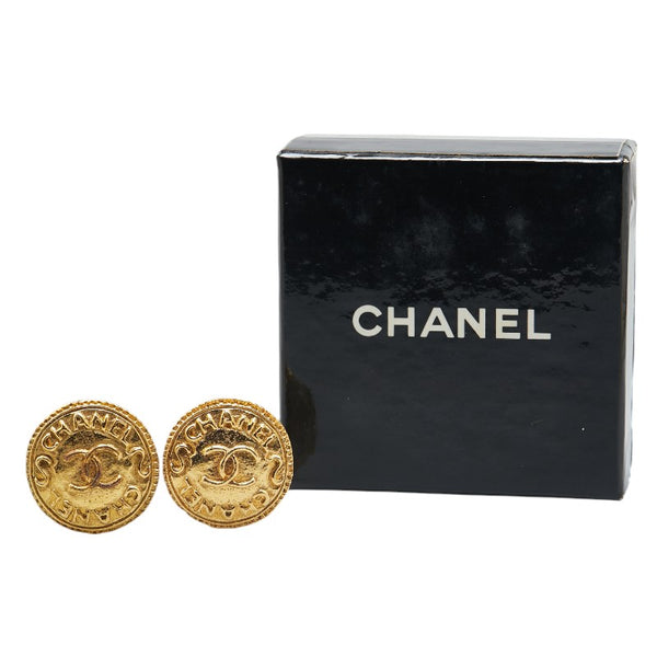 シャネル ココマーク イヤリング ゴールド メッキ レディース CHANEL 【中古】
