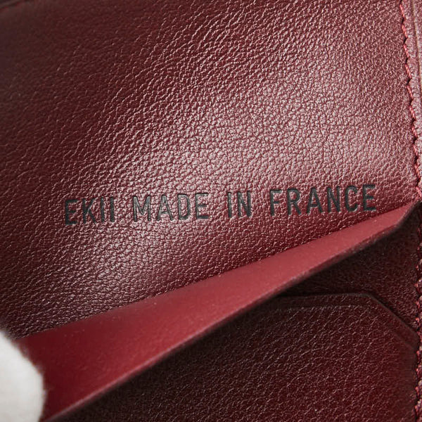 カルティエ 三つ折り財布 L3000599 ブラック レザー メンズ CARTIER 【中古】