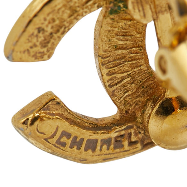 シャネル ココマーク 31 RUE CAMBON PARIS イヤリング スイング ゴールド メッキ レディース CHANEL 【中古】