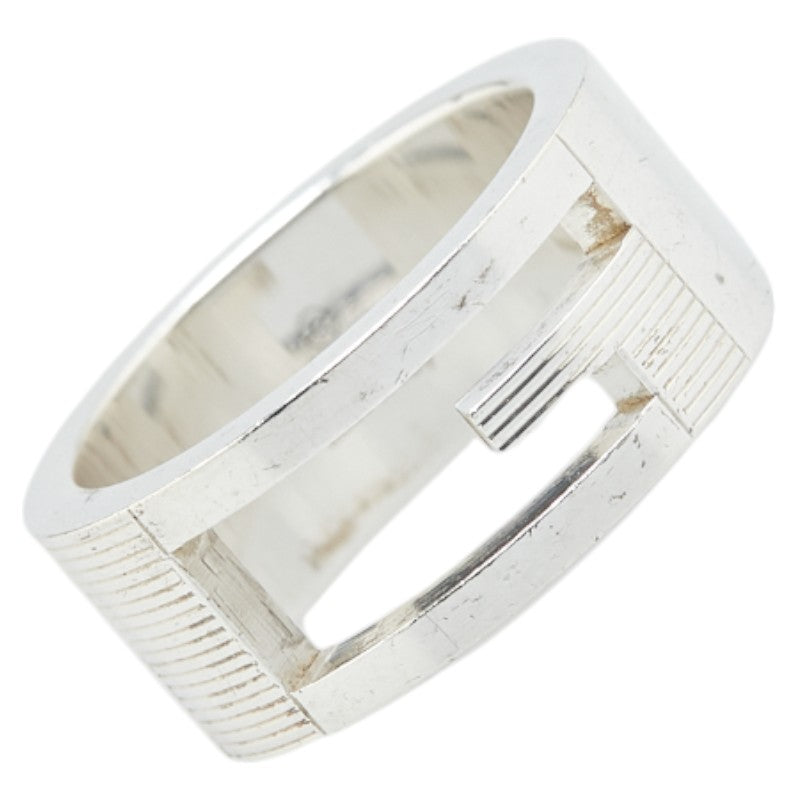 グッチ ブランデッドG リング 指輪 SV925 シルバー レディース GUCCI 【中古】