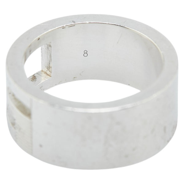 グッチ ブランデッドG リング 指輪 SV925 シルバー レディース GUCCI 【中古】