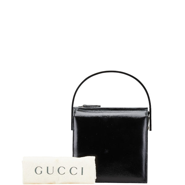 グッチ ハンドバッグ 001 136 ブラック レザー レディース GUCCI 【中古】