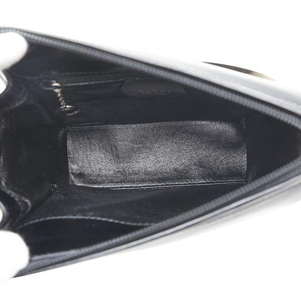 グッチ ハンドバッグ 001 136 ブラック レザー レディース GUCCI 【中古】