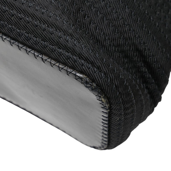 グッチ バンブー ハンドバッグ ショルダーバッグ 2WAY 002.1364.0439 ブラック ブラウン ナイロン レザー レディース GUCCI 【中古】