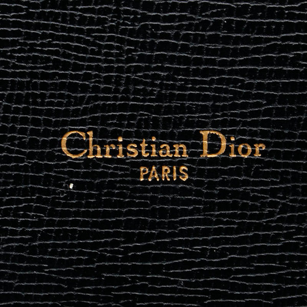 ディオール ハンドバッグ ブラック レザー レディース Dior 【中古】
