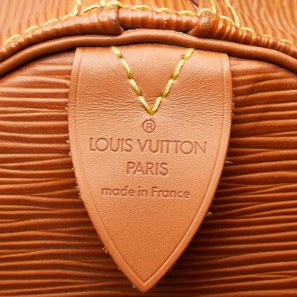ルイ ヴィトン エピ キーポル55  ボストンバッグ トラベルバッグ M42953 ケニアブラウン レザー レディース LOUIS VUITTON 【中古】