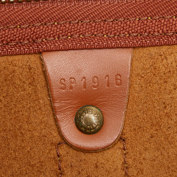 ルイ ヴィトン エピ キーポル55  ボストンバッグ トラベルバッグ M42953 ケニアブラウン レザー レディース LOUIS VUITTON 【中古】