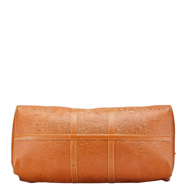 ルイ ヴィトン エピ キーポル55  ボストンバッグ トラベルバッグ M42953 ケニアブラウン レザー レディース LOUIS VUITTON 【中古】