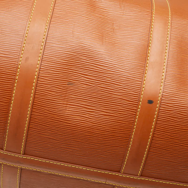 ルイ ヴィトン エピ キーポル55  ボストンバッグ トラベルバッグ M42953 ケニアブラウン レザー レディース LOUIS VUITTON 【中古】