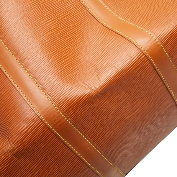 ルイ ヴィトン エピ キーポル55  ボストンバッグ トラベルバッグ M42953 ケニアブラウン レザー レディース LOUIS VUITTON 【中古】