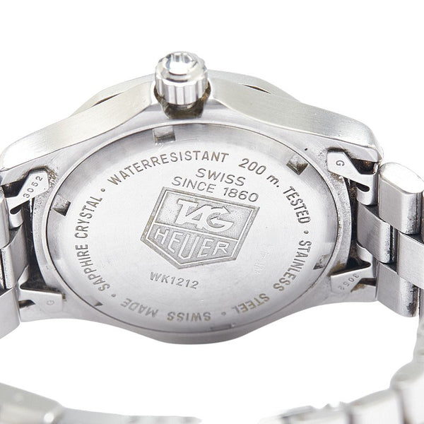 タグホイヤー 2000シリーズ 腕時計 WK1212 クオーツ シルバー文字盤 ステンレススチール メンズ TAG HEUER 【中古】
