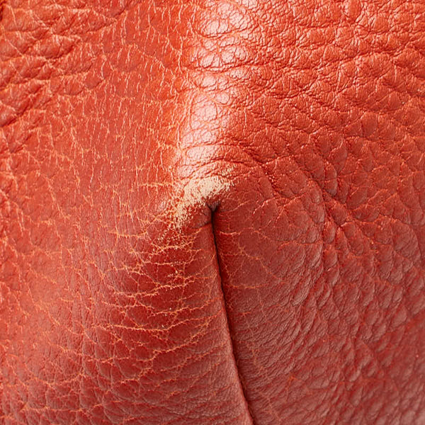 グッチ GGキャンバス バンブー トートバッグ 339000 ベージュ オレンジ キャンバス レザー レディース GUCCI 【中古】