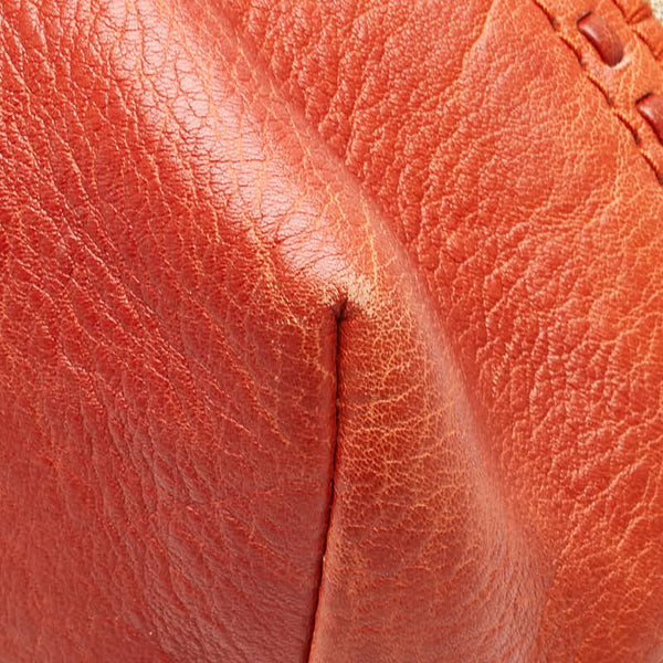 グッチ GGキャンバス バンブー トートバッグ 339000 ベージュ オレンジ キャンバス レザー レディース GUCCI 【中古】