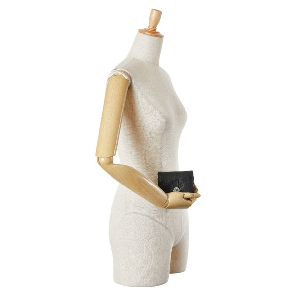 エルメス ドゴン コインケース カードケース ブラック トゴ メンズ HERMES 【中古】