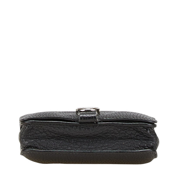 エルメス ドゴン コインケース カードケース ブラック トゴ メンズ HERMES 【中古】