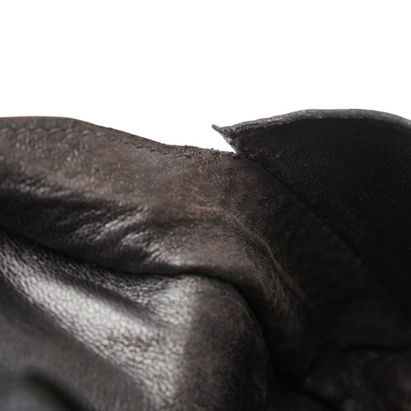 エルメス ドゴン コインケース カードケース ブラック トゴ メンズ HERMES 【中古】