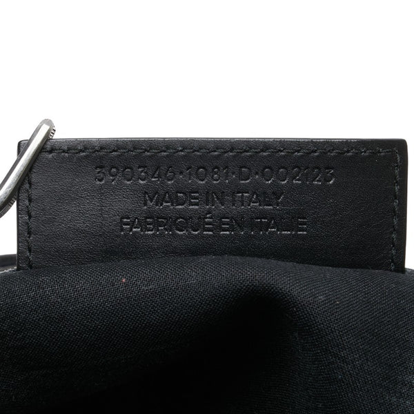 バレンシアガ ネイビーカバス XS ハンドバッグ ショルダーバッグ 2WAY 390346 ホワイト ブラック キャンバス レザー レディース BALENCIAGA 【中古】