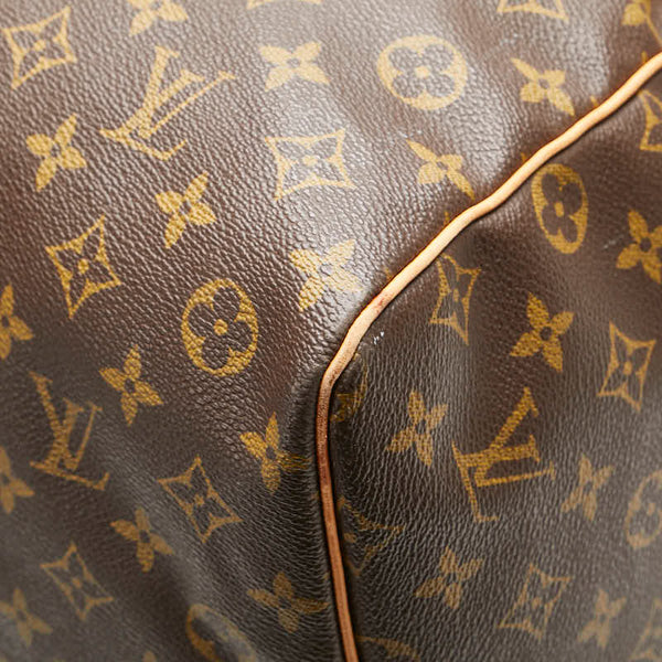 ルイ ヴィトン モノグラム キーポル60 ボストンバッグ トラベルバッグ M41422 ブラウン PVC レザー レディース LOUIS VUITTON 【中古】