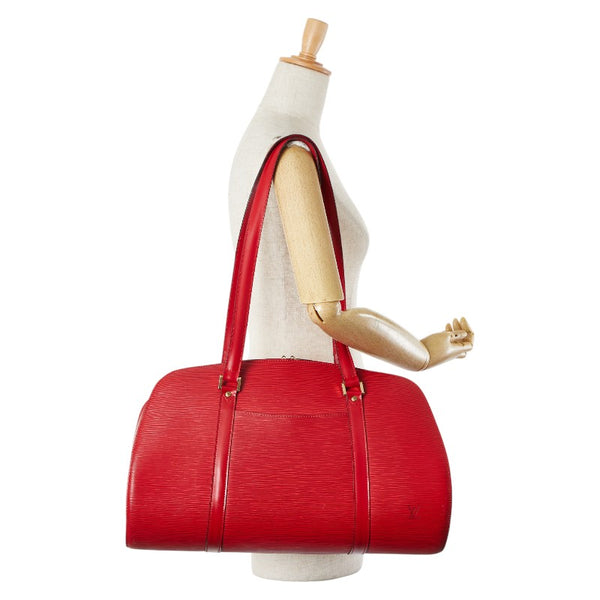 ルイ ヴィトン エピ ソルフェリーノ45 ショルダーバッグ ボストンバッグ M42867 カスティリアンレッド レザー レディース LOUIS VUITTON 【中古】
