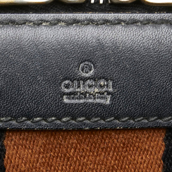 グッチ ディアマンテ ミニボストンバッグ ハンドバッグ 269876 ベージュ マルチカラー キャンバス レザー レディース GUCCI 【中古】