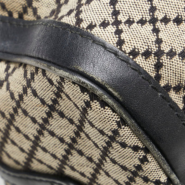 グッチ ディアマンテ ミニボストンバッグ ハンドバッグ 269876 ベージュ マルチカラー キャンバス レザー レディース GUCCI 【中古】
