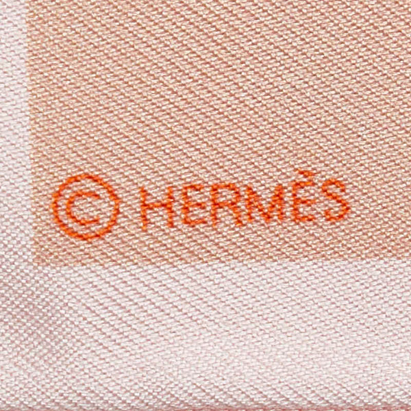 エルメス ツイリー Figure Libre フィギュア リーブル スカーフ ライトピンク マルチカラー レディース HERMES 【中古】