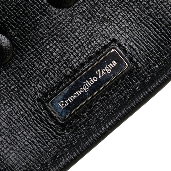 エルメネジルド ゼニア スーツケース ガーメントケース ブラック キャンバス メンズ Ermenegildo Zegna 【中古】