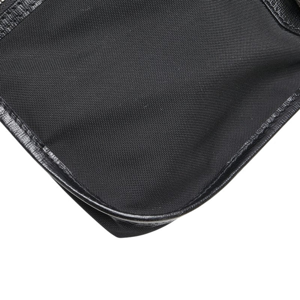 エルメネジルド ゼニア スーツケース ガーメントケース ブラック キャンバス メンズ Ermenegildo Zegna 【中古】