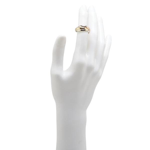 カルティエ トリニティ スリーカラー リング 指輪 ＃51 K18YG イエローゴールド K18PG ピンクゴールド K18WG ホワイトゴールド レディース CARTIER 【中古】