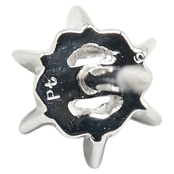 Pt900 プラチナ ダイヤ0.18ct スタッドピアス レディース 【中古】