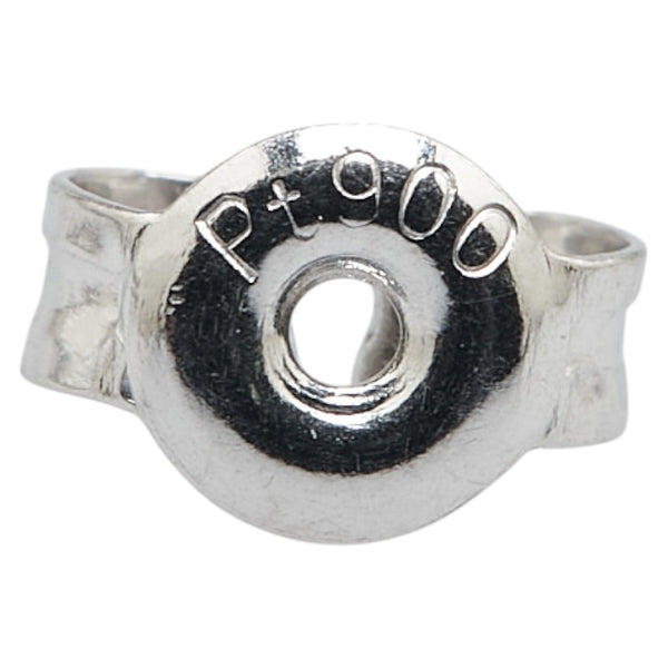 Pt900 プラチナ ダイヤ0.18ct スタッドピアス レディース 【中古】