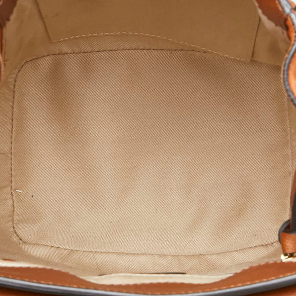 クロエ フェイ リュック バックパック ショルダーバッグ 2WAY ブラウン レザー スエード レディース Chloe 【中古】