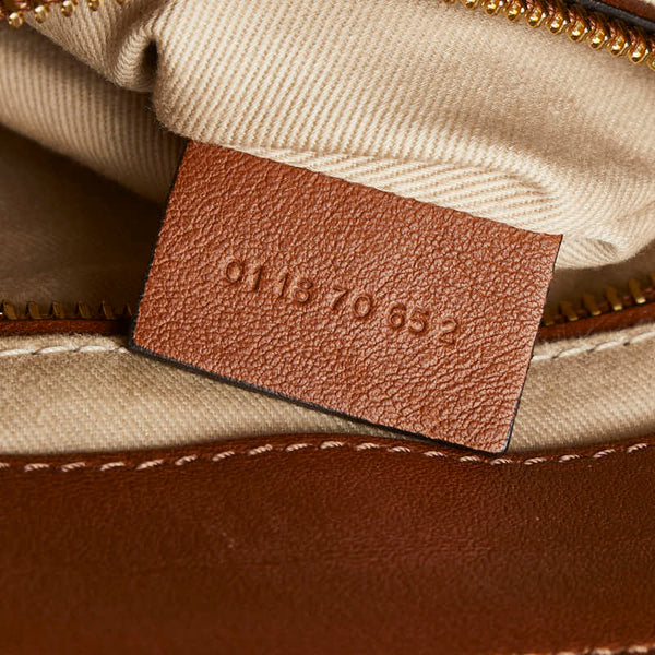 クロエ フェイ リュック バックパック ショルダーバッグ 2WAY ブラウン レザー スエード レディース Chloe 【中古】