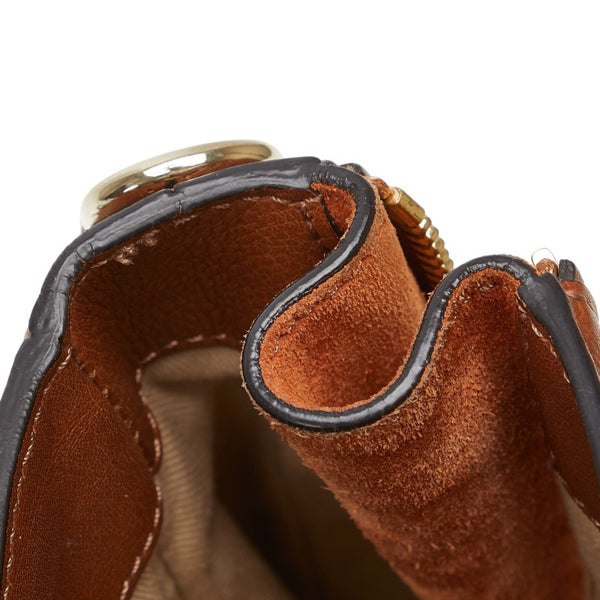 クロエ フェイ リュック バックパック ショルダーバッグ 2WAY ブラウン レザー スエード レディース Chloe 【中古】