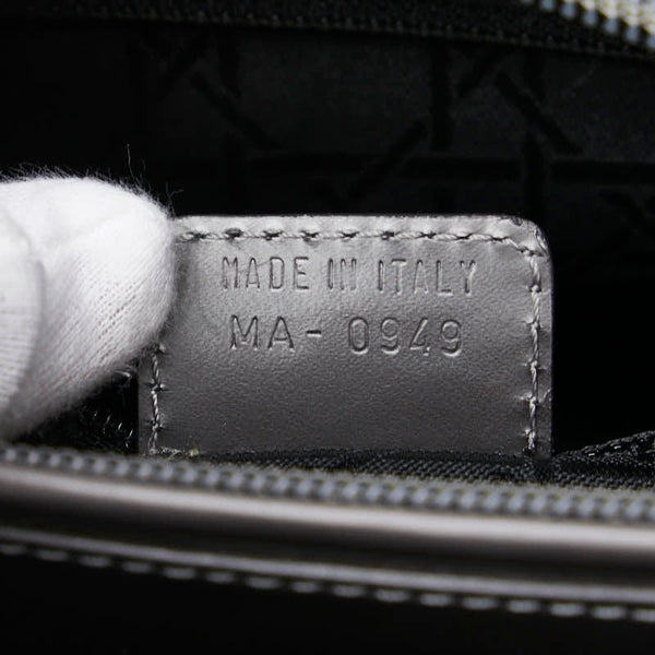 ディオール マリスパール ハンドバッグ ショルダーバッグ 2WAY グレー レザー レディース Dior 【中古】