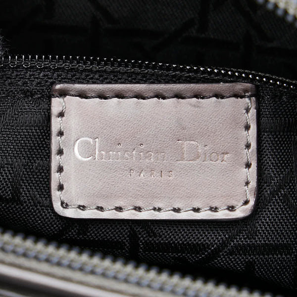 ディオール マリスパール ハンドバッグ ショルダーバッグ 2WAY グレー レザー レディース Dior 【中古】