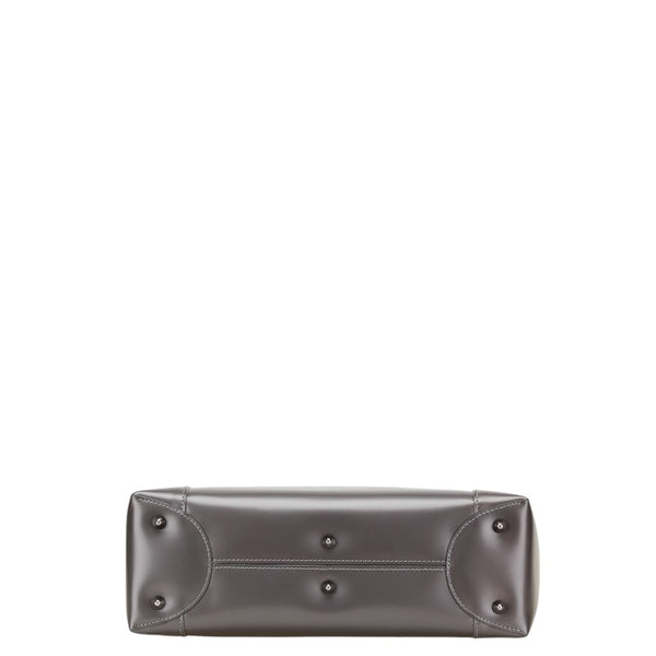 ディオール マリスパール ハンドバッグ ショルダーバッグ 2WAY グレー レザー レディース Dior 【中古】